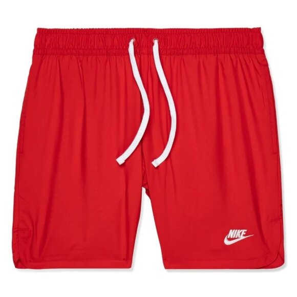 Nike Men's NSW Woven Flow Shorts Lined University Red Size XL NEW WITH TAGS! - Picture 3 of 10